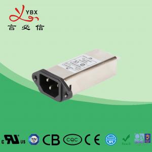 Wholesale Yanbixin General Inline EMI Filter With IEC320 Socket , Electrical Outlet Noise Filter from china suppliers