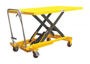 Wholesale Ageing Resistance Heavy Duty Lift Table , Extra Large Plate Scissor Lift Work Table from china suppliers