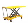 Buy cheap Ageing Resistance Heavy Duty Lift Table , Extra Large Plate Scissor Lift Work from wholesalers