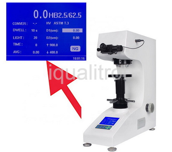 Wholesale Digital Display Automatic Turret Low Load Brinell Hardness Tester Max Force 62.5Kgf from china suppliers