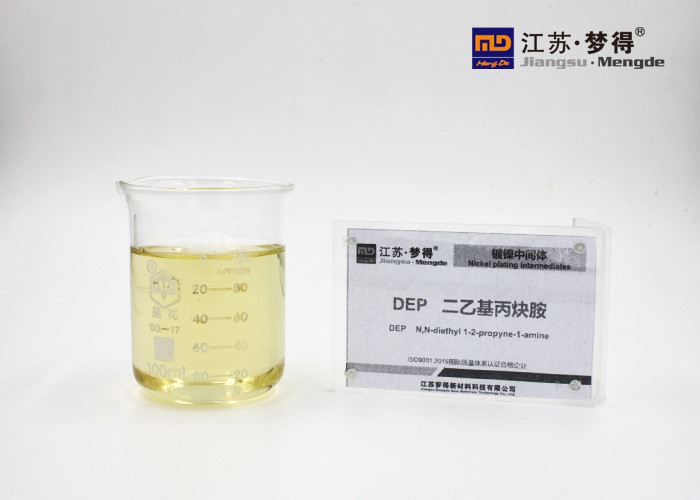Wholesale DEP Nickel Plating Solution , Insoluble In Water Nickel Electroplating Brightener from china suppliers