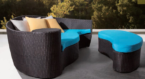 Wholesale outdoor furniture rattan sun bed /beach lounger-20016 from china suppliers
