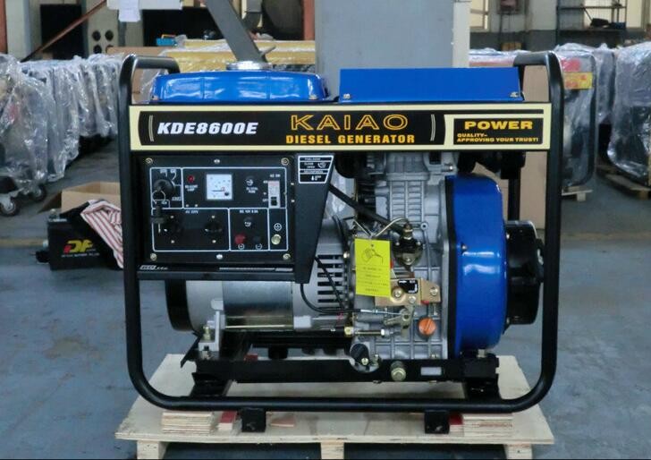 Wholesale 60hz 6kva 3600rpm Open Frame Diesel Generators Recoil Starter For Factory / Construction from china suppliers