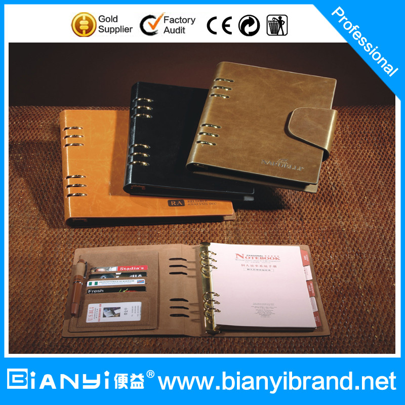 Wholesale Business PU Cover loose leaf notebook from china suppliers