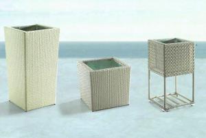 Wholesale rattan furniture flower pot-3007 from china suppliers