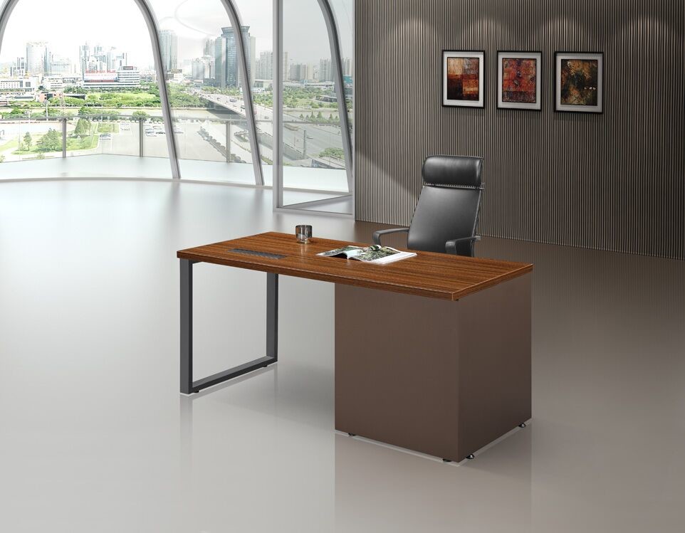 Custom Size Office Manager Desk Charming Color Surface Commercial Furniture