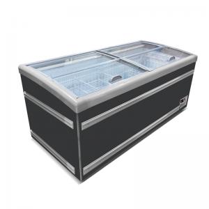 Wholesale Supermarket Top Open Commerical Display Refrigerated Showcase Island Freezer from china suppliers