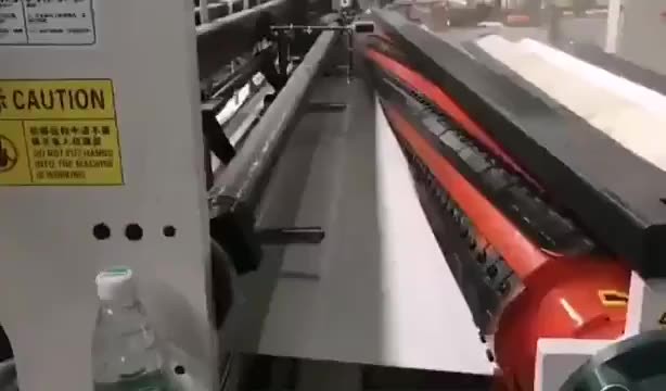 China Automatic embossing toilet paper glue lamination kitchen towel rewinding machine for sale