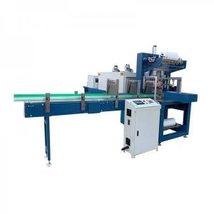Wholesale Fully Automatic Bottle Packing Plant PE PVC Plastic Bottle Heat Shrink Wrapping Packing Machine from china suppliers