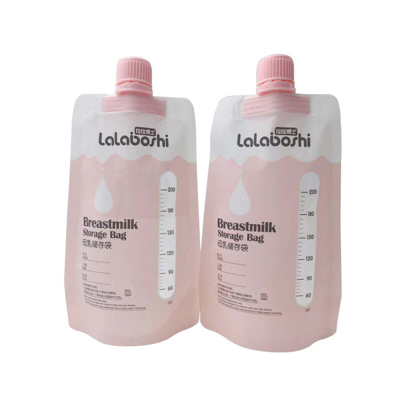 Wholesale 150ML Breastmilk Liquid Spout Bag For Home Food Grade Sterilized from china suppliers