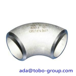 Wholesale Stainless Steel Elbow Pipe ASTM A182 F51 / UNS31803 / 1.4462 DN 15-1500 from china suppliers