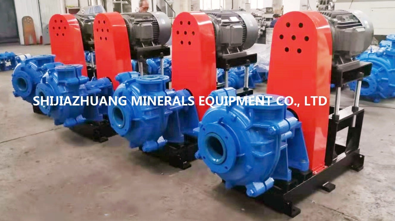 Wholesale 6 / 4 DAHR Rubber Impeller Pump For Handling Of Acidic Liquid With Sludge from china suppliers