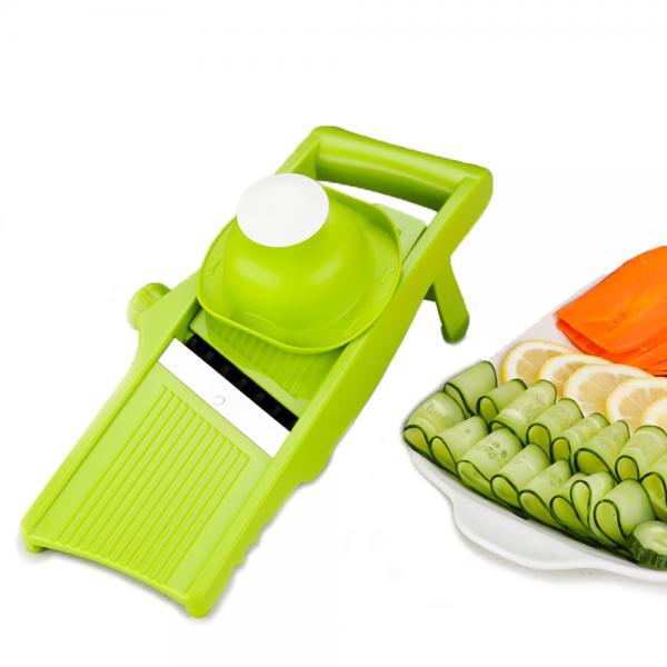 Quality Shule Mandolin Vegetable Peeler 30*11.5*8CM ABS Green Home use for sale