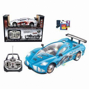 Wholesale 4 Channel Radio Control Racing Car with Lights and Battery from china suppliers