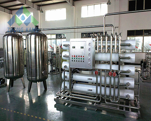 Buy cheap Ro Reverse Osmosis Water Treatment Plant / Treatment Plant Production Equipment from wholesalers