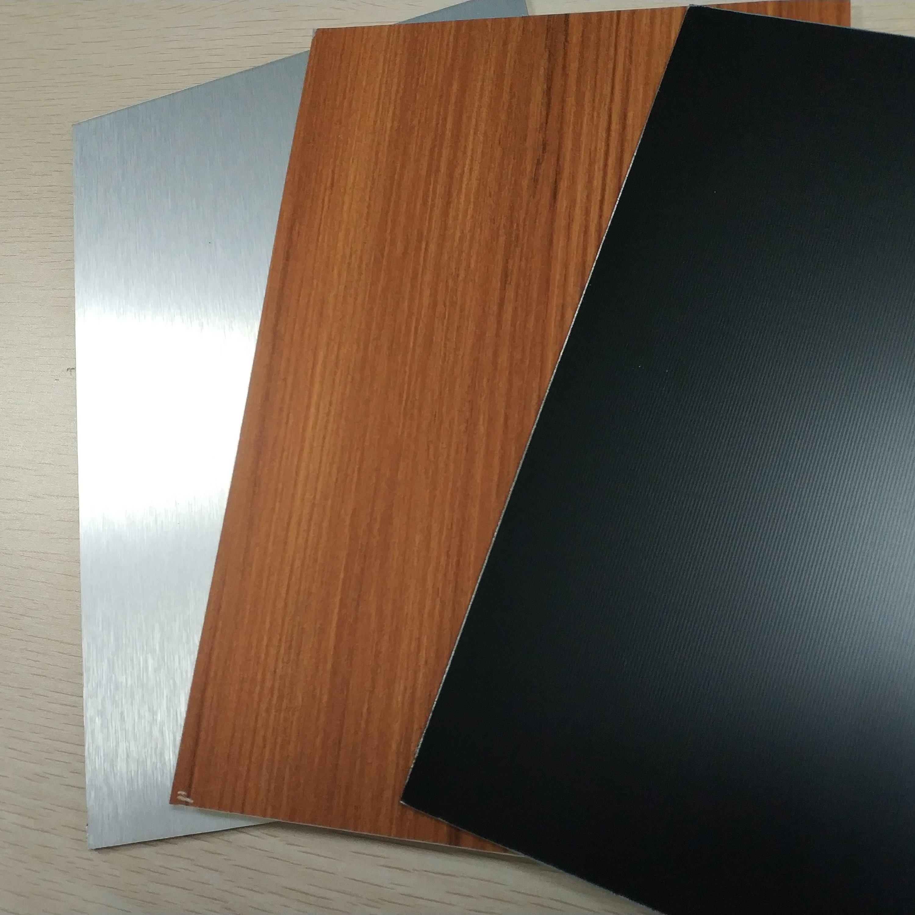 Wholesale 304 316 Brushed Embossed Stainless Steel Plastic Composite Panels , Composite Metal Panel from china suppliers