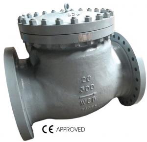 Wholesale High Temperature Flanged Swing Check Valve BS1868 API6D Standard For Offshore Oil from china suppliers