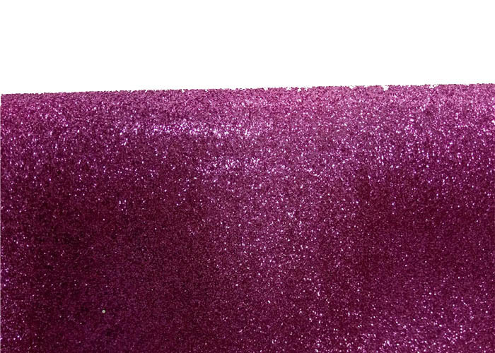 Wholesale Wall Paper Sparkle Glitter Fabric , Diy Decoration PVC Glitter Fabric from china suppliers