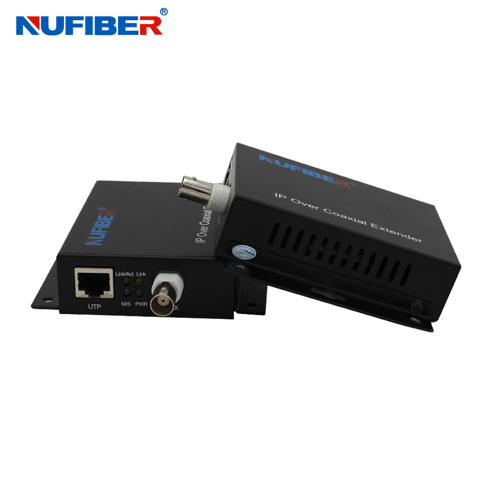 Surveillance Poc Eoc Transmitter And Receiver RJ45 To Coax Converter IP Security for sale