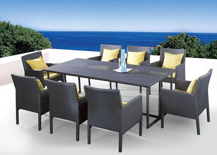 Wholesale Outdoor furniture wicker dinning table--9067 from china suppliers