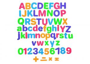 Wholesale Refrigerator Colorful Thickness 5mm Magnetic Letters And Numbers from china suppliers