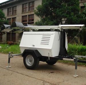 Wholesale 5kva to 20kva mobile trailer construction light tower generator from china suppliers