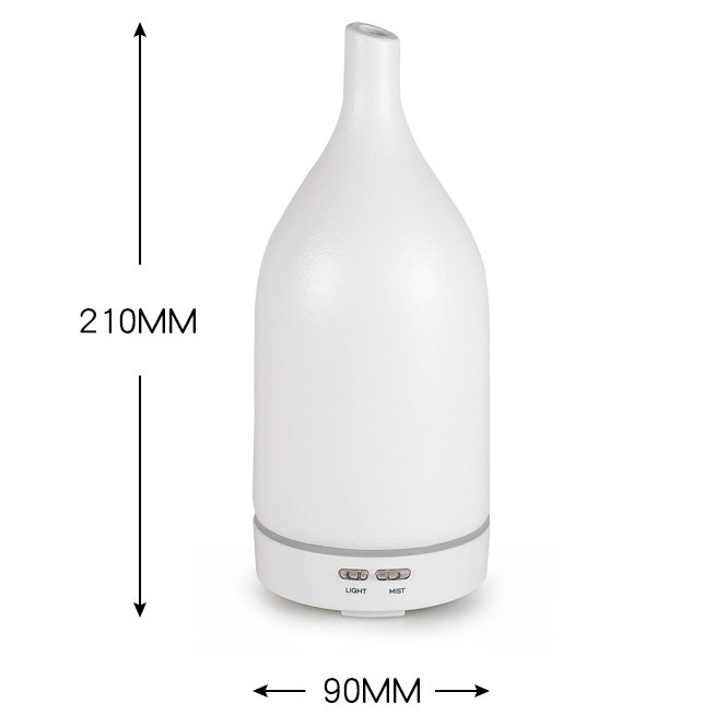 White BCSI 3-5h Ceramic Aroma Diffuser Essential Oil Air Humidifier for sale