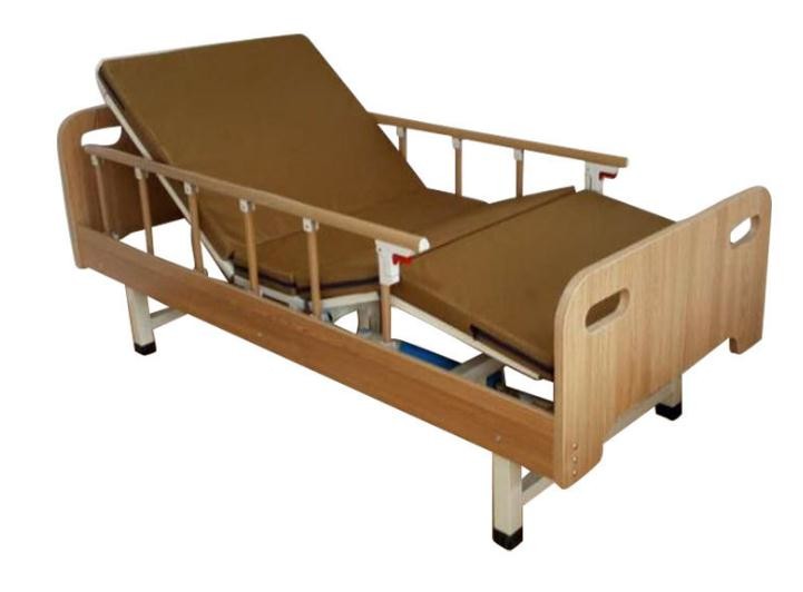Wholesale Electric Home Care Adjustable Bed For Patients With Wooden Head / Foot Board  from china suppliers