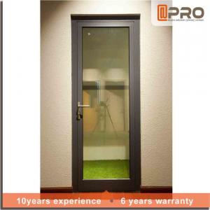 Multi Color Aluminium Hinged Doors With Powder Coated Surface Treatment