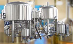 Wholesale 3500L brewery beer equipment and micro brewery and beer factory from china suppliers