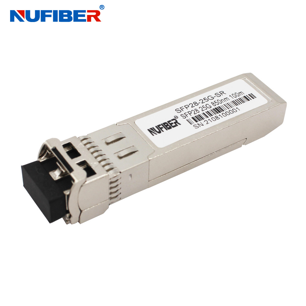 Wholesale 25G SFP28 SR 850nm 100M Optical Transceiver Module from china suppliers