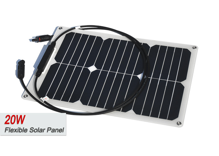 Wholesale High Efficiency ETFE  Flexible Solar Panel 20W Bending Radius Of 30 ° And A Thickness Of Only 4mm from china suppliers