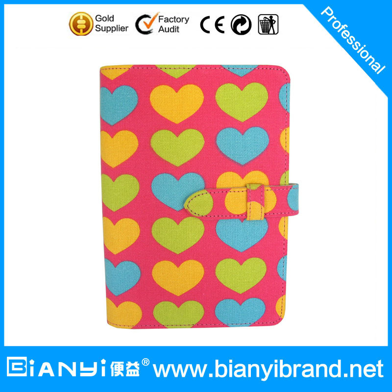 Wholesale Cheap paper note book in A5 size with metal rings from china suppliers
