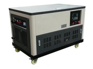 Wholesale Water cooled 30kw portable gasoline generator genset 4 cylinder engine enclosure auto start from china suppliers