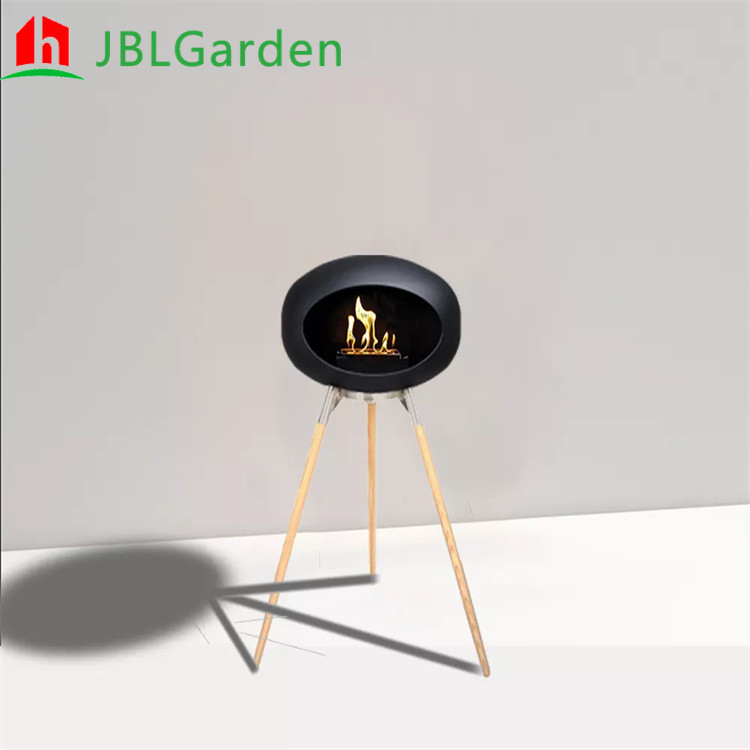 Wholesale Hot sale Cocoon Hanging Bioethanol Fireplace Real Flame Ethanol Burner hanging fireplace from china suppliers