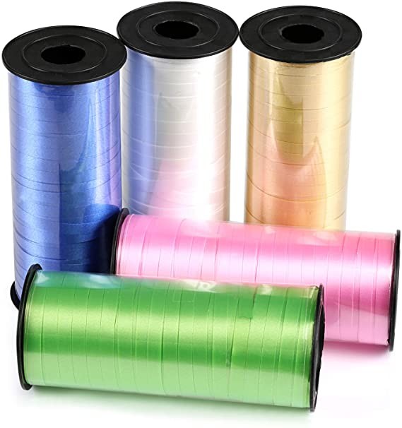Buy cheap 100Y Polypropylene Rose Gold Curling Ribbon Gift Wrapping Plastic Ribbons from wholesalers