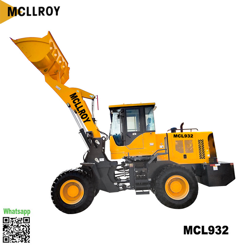 Wholesale ZL932 Hydraulic Front Wheel Loader YN490 Supercharged 58kw 2400rpm from china suppliers