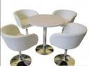 swivel chair, coffee table, bar stools, dining set, hotel furniture, #5011