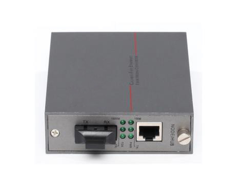 Wholesale 2 Port 48V DC Input Fiber Cable Accessories Unmanaged Media Converter from china suppliers