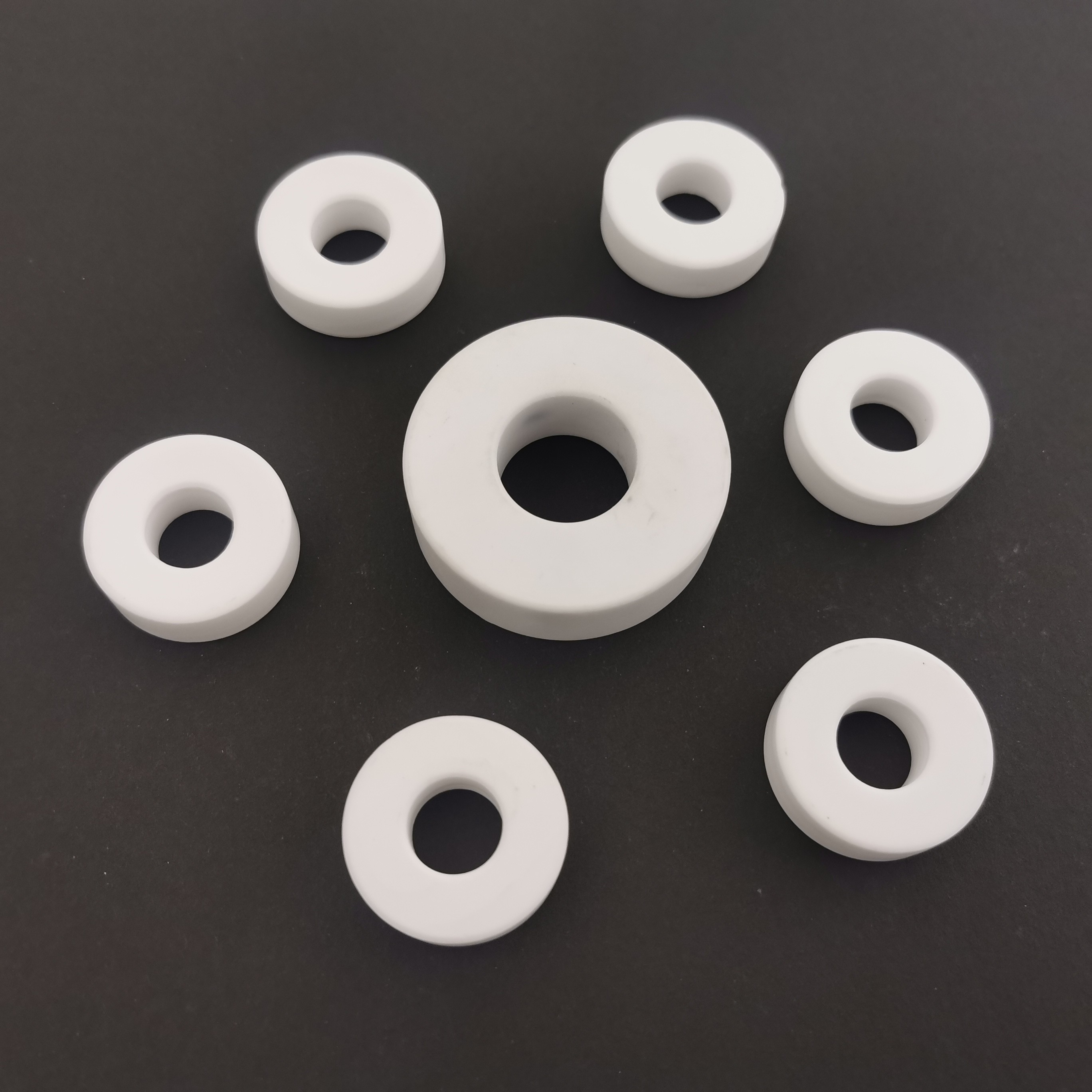 Wholesale durable fine industrial ceramic  Alumina Ceramic Washer With High Precision from china suppliers