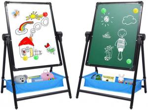 Wholesale 360° Rotating Magnetic Dry Erase Board Double Sided Chalkboard from china suppliers