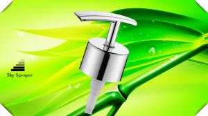 China Chrome 2ml/t Bathroom Soap Dispensers Stainless Steel Shower gel Foam Dispenser Pump on sale