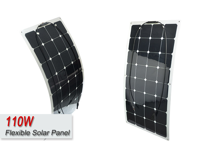 Wholesale High Efficiency Sunpower 110W Solar Panel For Marine Use / Caravans Easy Carrying from china suppliers
