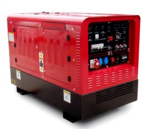 Wholesale Mobile Japan Kubota Diesel Welder Generator 400amp With Two Wheeled Trailer Arc Welding Source from china suppliers