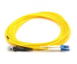 Wholesale LC To MTRJ Duplex Fiber Jumper , 10m Digital Fiber Optic Cable With PC UPC APC Connectors from china suppliers