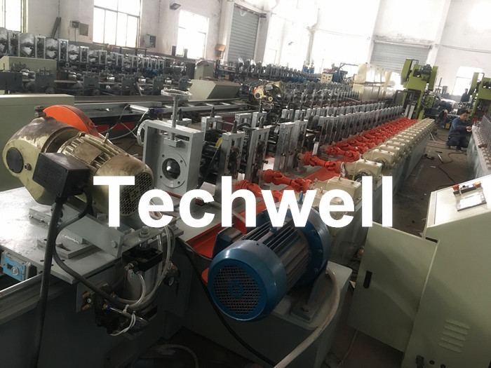 Wholesale Octagonal , Octagon Pipe Roll Forming Machine for Rolling Shutter Axes With Manual Decoiler / Uncoiler from china suppliers