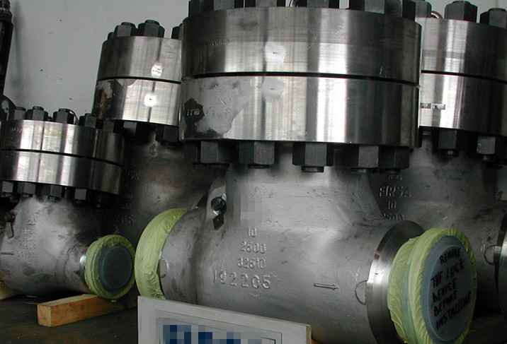 Wholesale BS1868 SWING CHECK VALVE ASME CLASS 600 to 2500  PSB Duplex MATERIAL from china suppliers