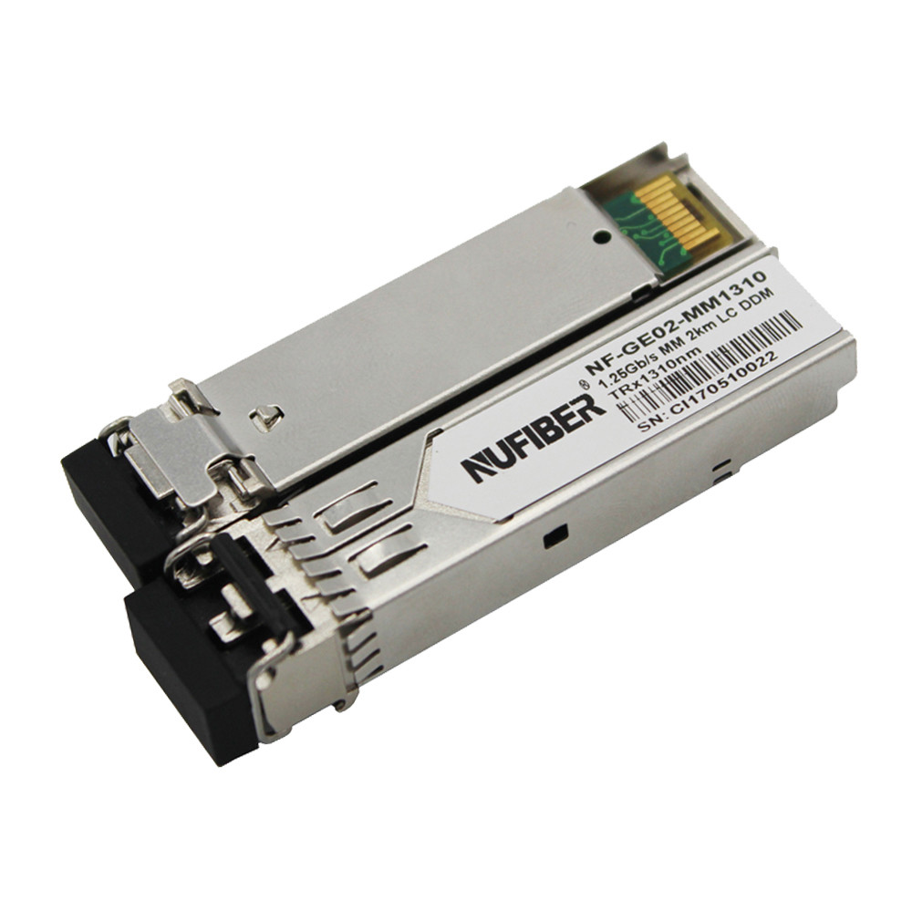 Wholesale 2km 1310nm Dual Fiber LC Multimode 1.25G SFP Transceiver Module from china suppliers