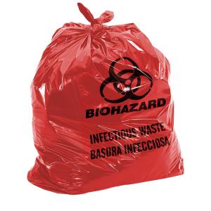 Wholesale LLDPE Red Clinical Waste Bags , 30*36" Medical Waste Disposal Bags from china suppliers