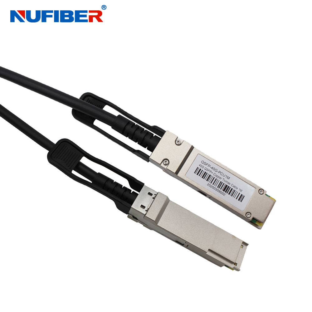 Wholesale 1M 40G QSFP+ Passive DAC Cable For FTTH Network from china suppliers